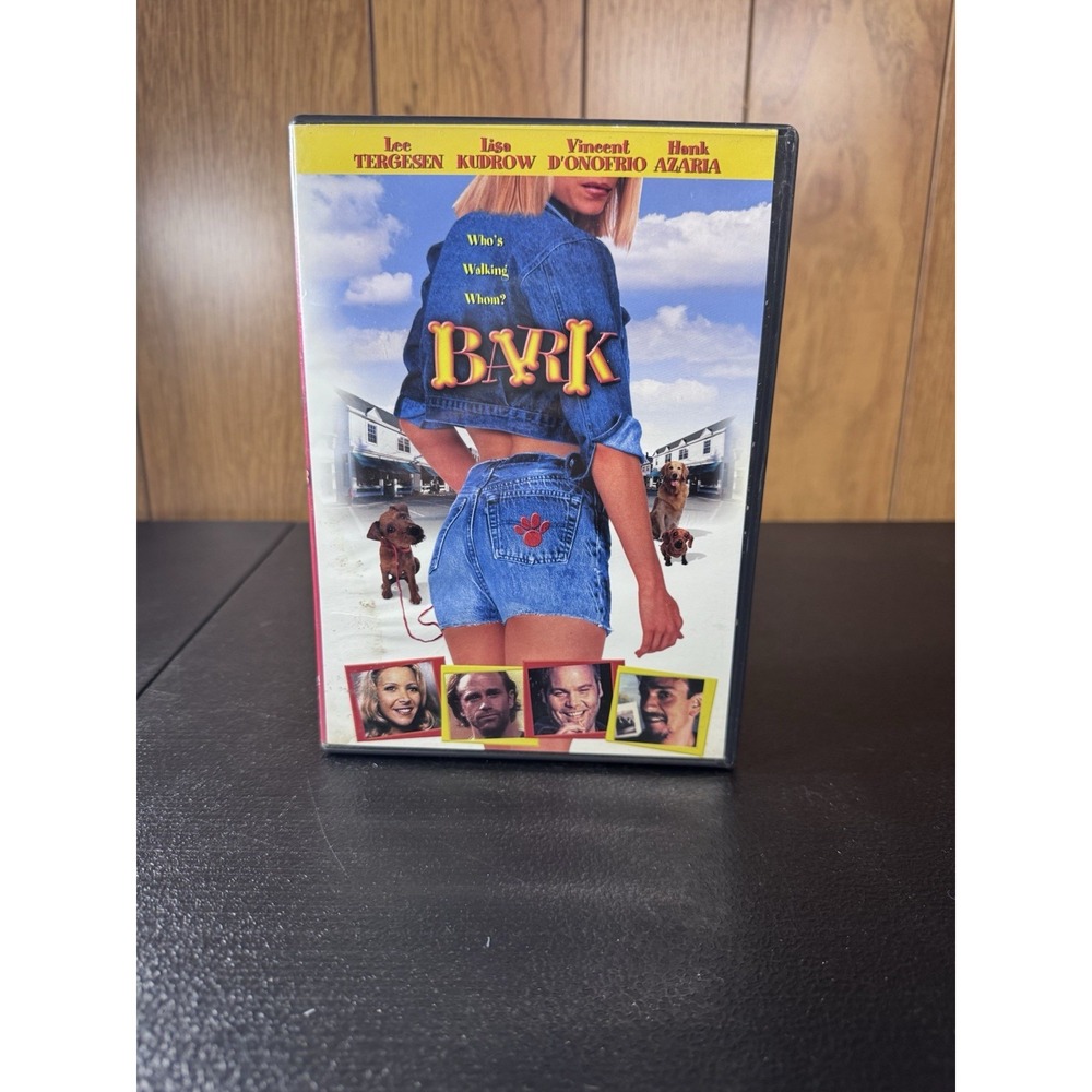 BARK‎ DVD 2002 Lisa Kudrow Vincent D'Onofrio Hank Azaria Comedy Dog Movie